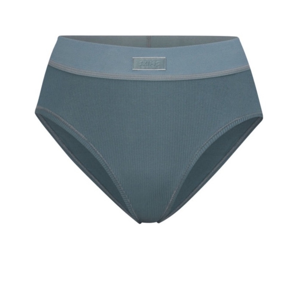 SKIMS- NWT Cotton Rib Brief Size M in Kyanite
